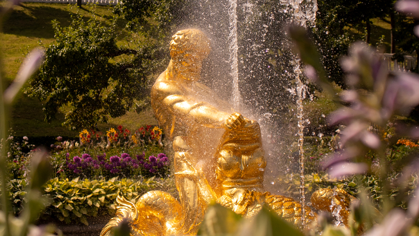 Нижний парк Петергофа