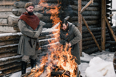 Новогодний пир у викингов Фото Новогодний пир у викингов