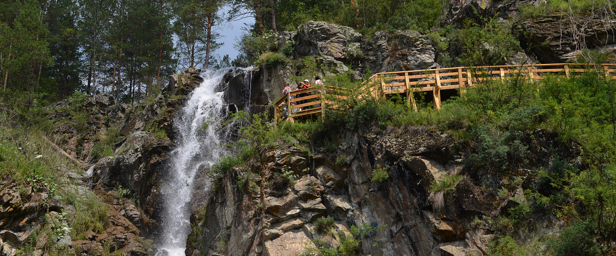 Камышлинский водопад